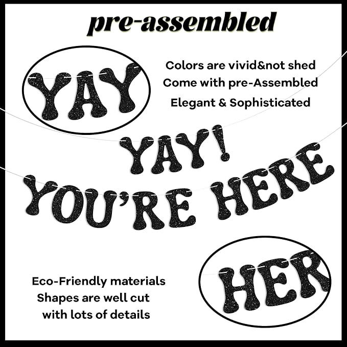 Yay！You're Here Banner - Image 3