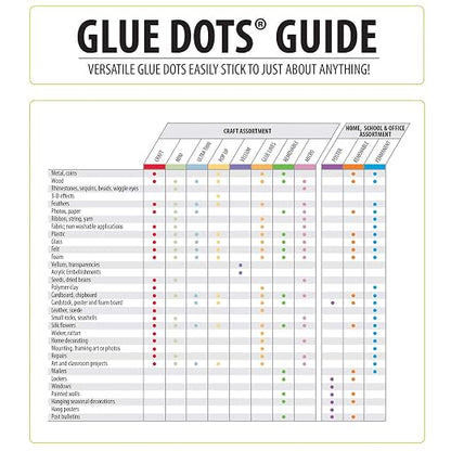 Glue Dots, Permanent Dots Dot N' Go Dispenser, Double-Sided, .38 Inch, 200 Dots - Image 6