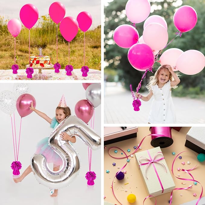 24 PCS Balloon Weights Metallic Anchor, Balloon Holder Heavy Weights | - Image 7