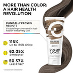 Semi Permanent Hair Color - 6 oz Color Depositing Conditioner with Shea Butter & Almond Oil- Color Conditioner Depositing Hair Mask - Vegan, Paraben, Ammonia & Sulfate Free -Mocha