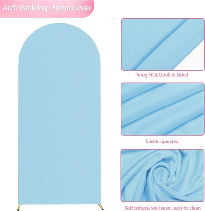 6FT Arch Backdrop Stand and Cover Set, Arch - Image 7