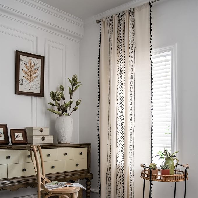 Sutuo Home Boho Curtain 84 Inches Length - Image 7