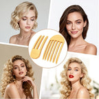 2PCS Hair Volume Clips Root Booster Clips For Women Hair Volume Clip Styling Tools Yellow