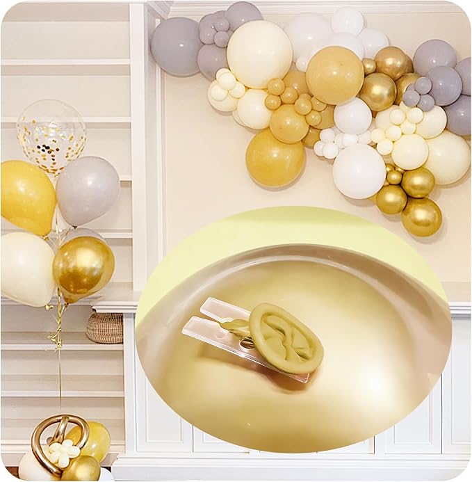 200PCS H-Shaped Transparent Plastic Balloon Clips - Image 5