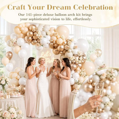 KARLURE Champagne Balloon Arch Kit Garland - Image 5