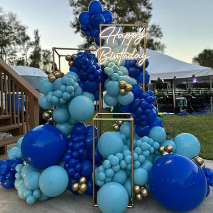 Awenztech Royal Blue Balloons 12 inch, Royal Blue Latex Balloons 50pcs Party - Image 5