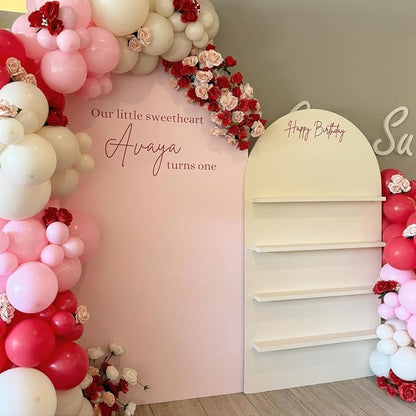 Red and Pink Latex Balloons, Birthday Party Decorations - Image 5