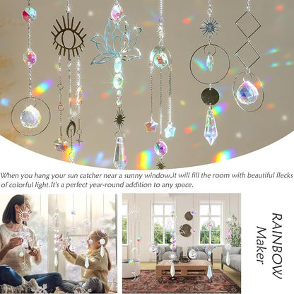 ilclviz Suncatcher Crystal Hanging Sun Catcher Prism | Sun Catcher Prism - Image 7