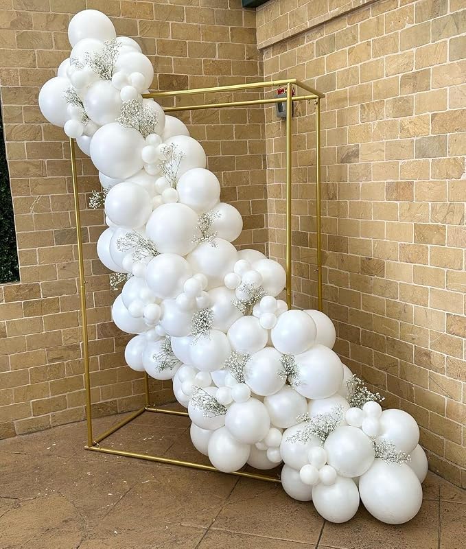 KBZVNAF White Balloons Latex Party Balloons - Image 7