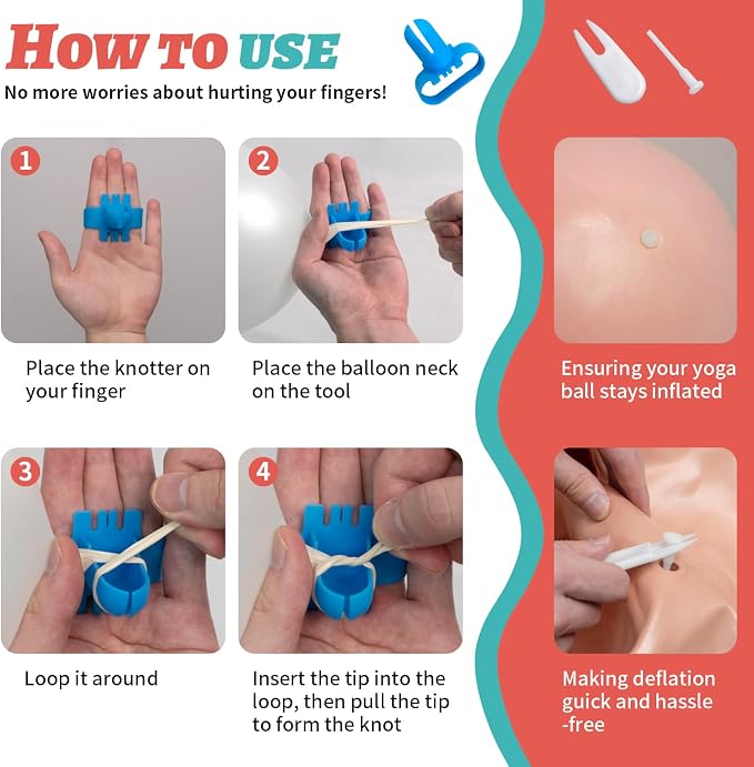 Balloon Pump, Effortless High-Volume Hand Pump - Image 5