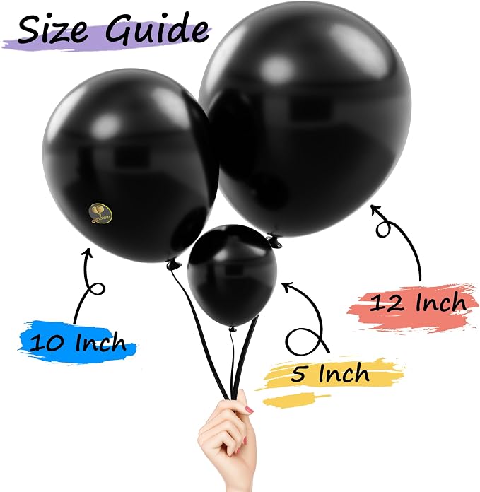 AFTERLOON® Biodegradable Natural Rubber Latex Balloons 24 pcs Pearlized Teal - Image 2