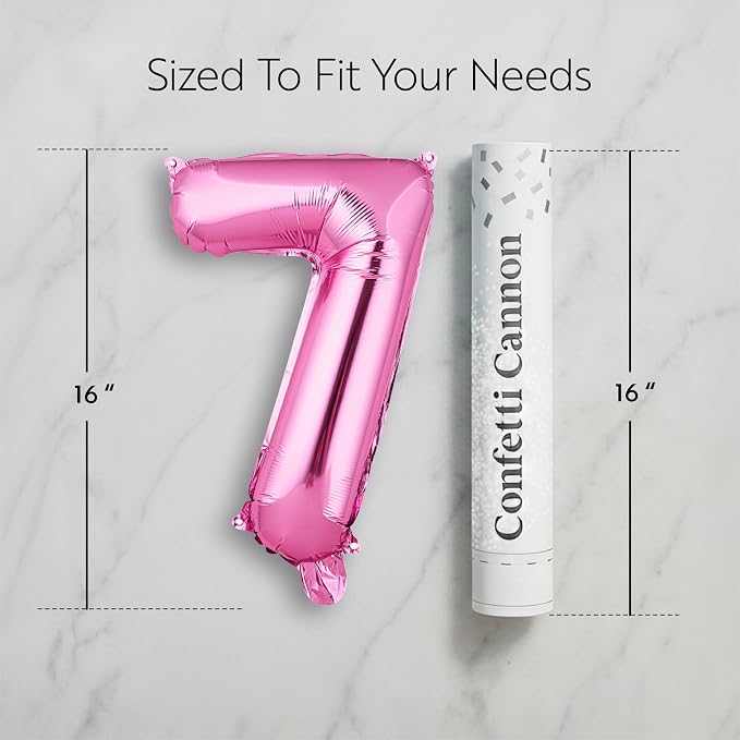 Restaurantware-Balloonify 16 Inch Number Balloon, 1 Digital Party Balloon - Image 2