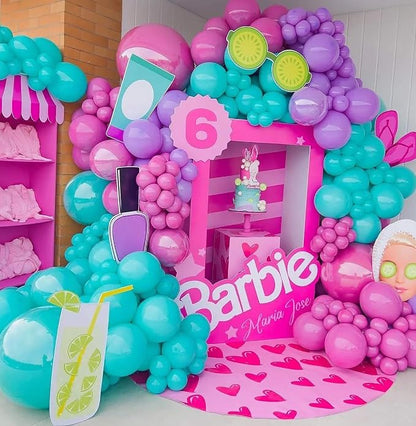 10 Inch Light Hot Pink Balloons - Image 5