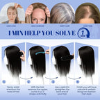 WORLDSTAR Hair Topper for Women Real Human Hair With Swiss Base Hairpieces Hand-stitched, No Bangs,55g,6 * 7 Inch Base,12 Inch #4 Medium Brown with Top Extension for Thinning Hair (tp#4-12)