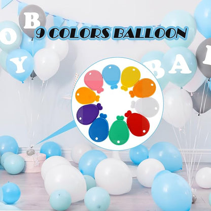 91 Pcs Plastic Balloon Weights Colorful Balloon Shaped Weights Heavy Balloon - Image 5