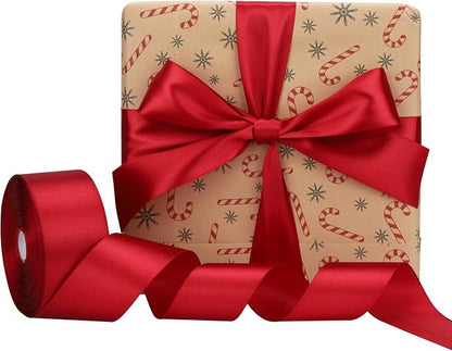 Nsilu 1-1/2 inch, Wine Red Ribbon - Image 6