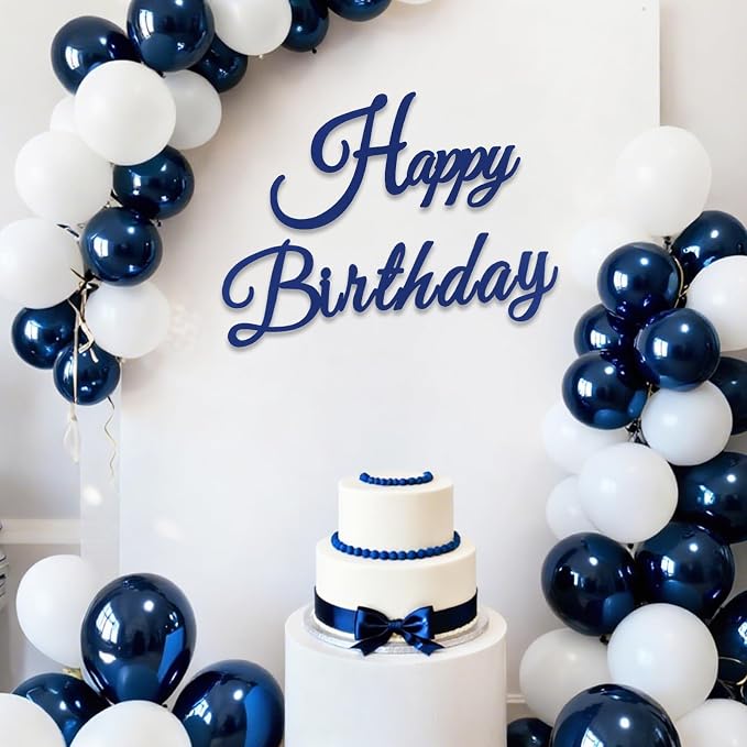 TONIFUL Happy Birthday Sign for Backdrop by TONIFUL