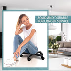 Salon Tray on Wheels,Height Adjustable Salon Color Tray Rolling Instrument Tray for Hair Stylist