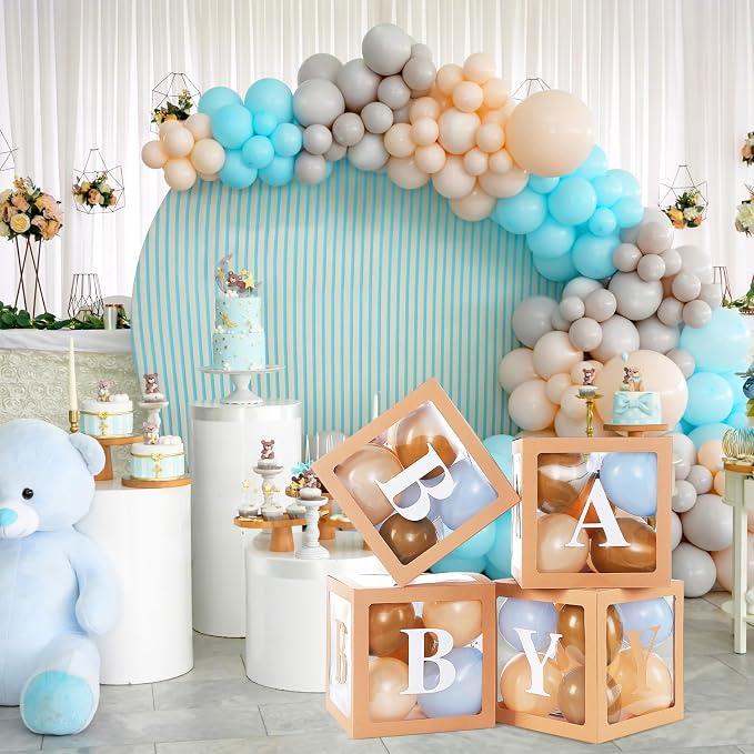 Zhanmai Baby Boxes for Bear Baby Shower Decoration - Image 5