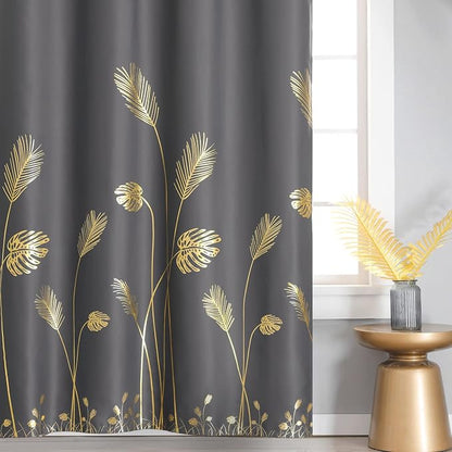 Dark Grey Blackout Curtains & Drapes 84 Inch Length 2 Panels Set - Image 2