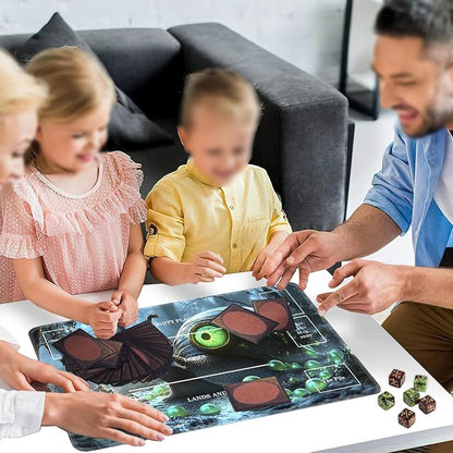 for TCG Playmat with Zones, Non-Slip Rubber Bottom Trading Card Game Mat with - Image 6