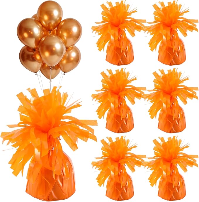 6 Pcs Balloon Weights Metallic Anchor Balloon Holder by Unknown