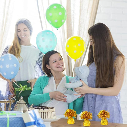 36 Pcs Metallic Balloon Weights Set Heavy Solid Metallic Anchor Balloon Holder - Image 7