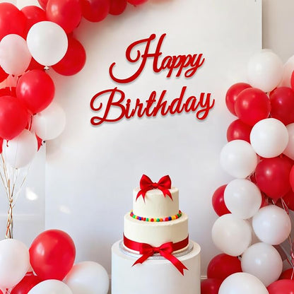 TONIFUL Happy Birthday Sign for Backdrop by TONIFUL