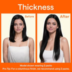 Full Shine Seamless Clip in Hair Extensions Real Human Hair, 20Inch Black Hair Extensions for Thin Hair Fill Ins Remy Human Hair for Women, Add Thickness & Length Color1 4Pcs 95g