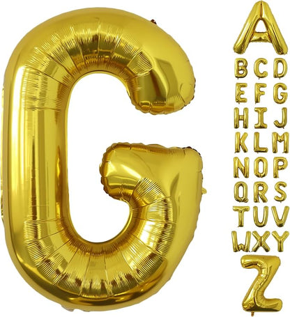 Letter Balloons Gold Party Balloon by United-UnicornsParty