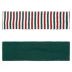 TERSE Headbands for Women Short Hair Striped Headbands Non Slip Elastic Sweat Hairbands Soft Fabric Hairbands Workout Yoga Running Sport Hair Accessories