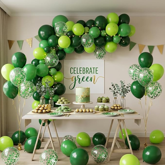 Green Balloon Arch Kit - Image 5