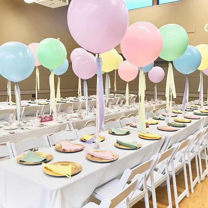 30 pcs Pastel Colorful Balloons 18 Inch - Image 4