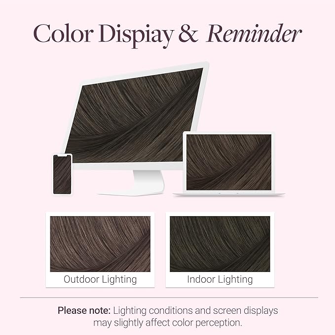 GOO GOO Clip in Hair Extensions Real Human Hair, Remy Human Hair Extensions Clip ins for Women, Natural Human Hair, 16inch 120g 7Pcs, 1C Mocha Brown
