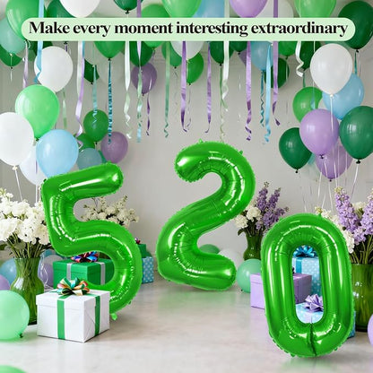 Number 21 Balloons for 21st Birthday Party Decorations, 0-100 Large No.21 - Image 6