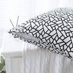 SLPBABY Silk Pillowcase for Hair and Skin with Hidden Zipper Print (Queen, Pattern25)
