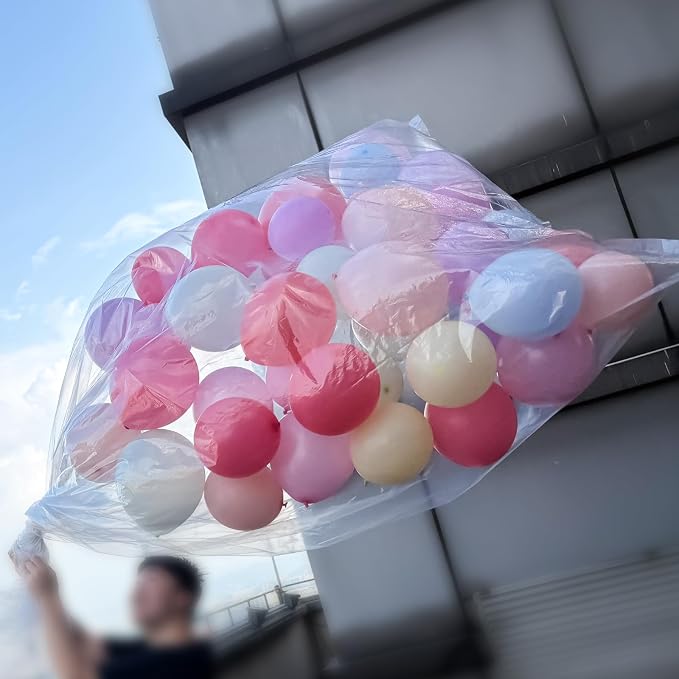 6 Packs Large Balloon Bags for Transport 98 x 59 inch 4 pcs and 59 x 47 inch 2 by Unknown