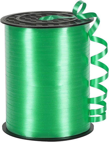 Green Curling Ribbon, 3/16 inch x 500 Yards Dark Green Curling Ribbon by PendantofLuck