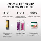 L'OREAL TECHNIQUE HiColor Blond HiLights Permanent Hair Color for Dark Hair | Intense Blonde Highlights | No Pre-Lightening Required | No-Drip Creme | Quick Processing Time | Ash Blond