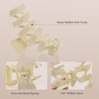 8PCS Hair Clips for Women, Flower Claw Clips for Thick Hair, Non-Slip Hair Accessories with Multi-Styles, Different Color Hair Claw Clips and Variety Pack, Ideal for Girls