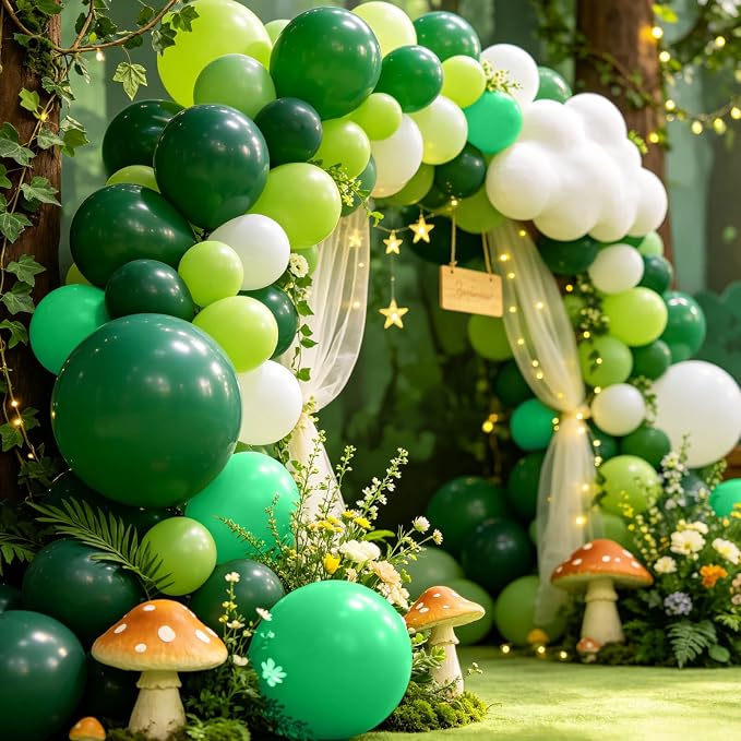 100pcs Lime Green Balloons 12 inch | Thickened Helium Fruit Green Balloons - Image 3