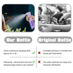 Spray Bottle for Hair (6.8OZ /200ML) Continuous Ultra Fine Mist Sprayer for Hair, Salons, Barber, Plants, Skin Care, Cleaning 1 Pack CLEAR PURPLE