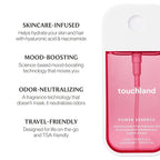 Touchland Hydrating Body & Hair Fragrance Mist, Lush Tropicale, 2 FL. OZ. Travel Size Body Spray