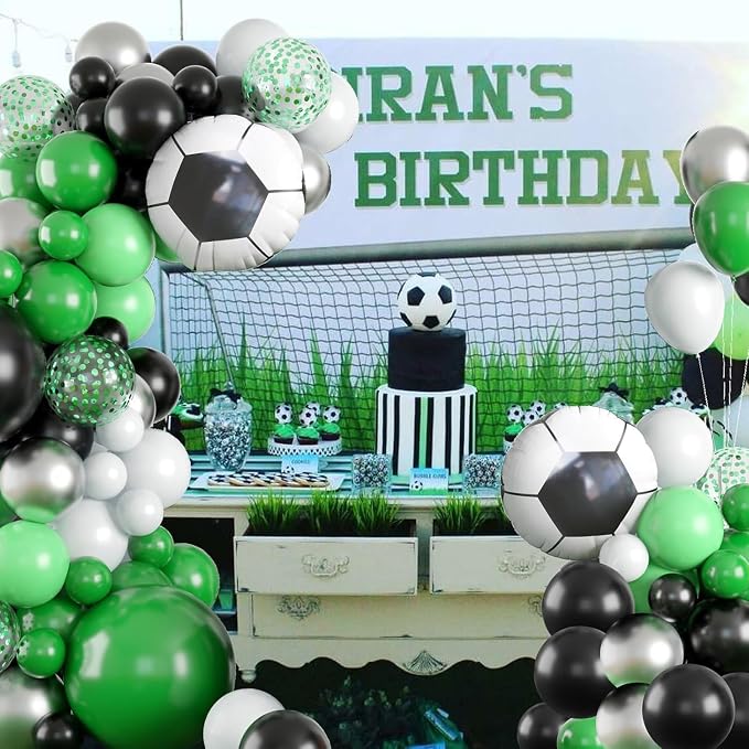 Soccer Party Balloon Garland Arch Kit - Image 5