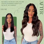 RUNATURE Real Human Hair Clip in Extensions, Brown Clip in Hair Extensions, Short Hair Extensions Clip Ins, Remy Natural Hair Thick Full Ends, Easy to Apply, 10 Inch 80g 7pcs #4 Medium Brown