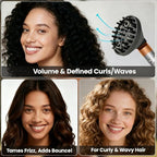 Upgraded Large Diffuser Attachment for Dyson Airwrap Styler HS01/HS05/HS08- Nozzle to Dryer Faster & Define Curls Hair,Hair Dryer Diffuser Attachment,Heat Resistant Diffuser for Airwrap Attachments