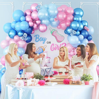 Pink and Blue Balloons Set - Image 5
