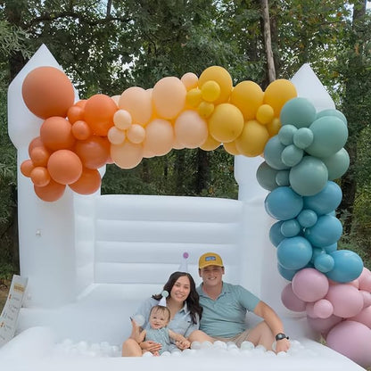 Muted Rainbow Balloons Assorted Colors - Image 9