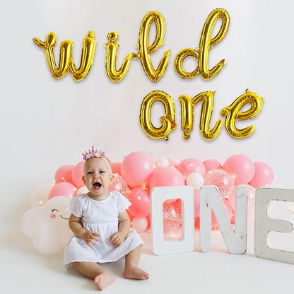 TONIFUL Cursive Gold Letter Balloon 2 Set 16Inch A-Z Custom Alphabet Banner | - Image 3
