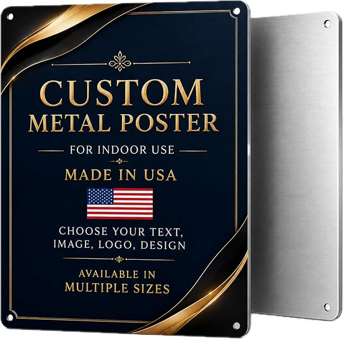 Custom Metal Posters by BCB Print by BCB